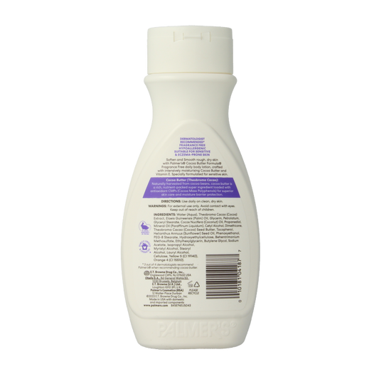 Palmers Cocoa butter formula lotion geurvrij 250 Milliliter