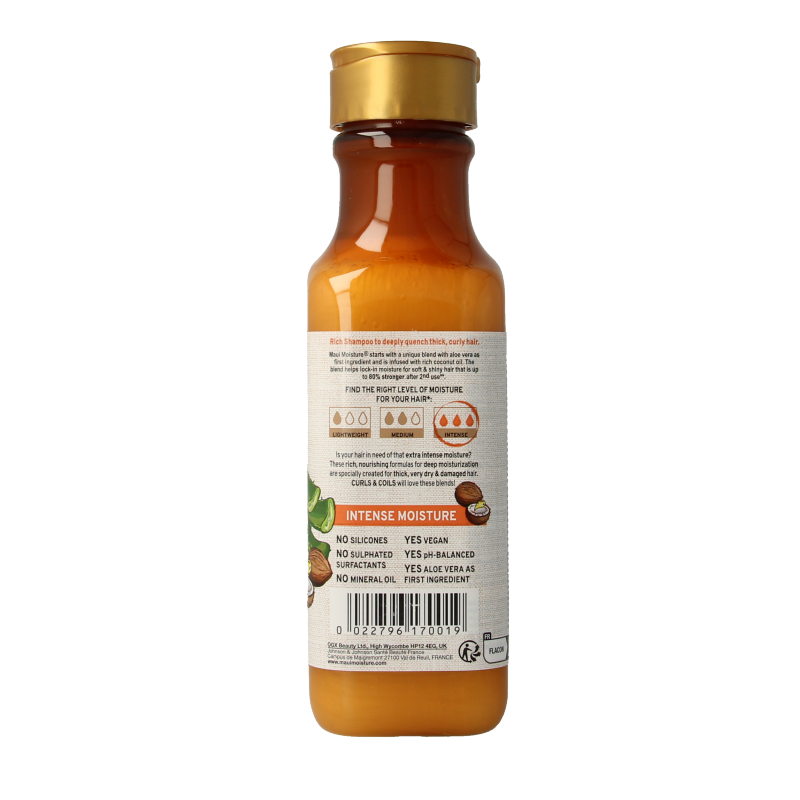 Maui Curl quench & coconut oil shampoo 385 Milliliter