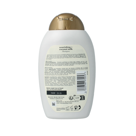 OGX Shampoo coconut milk nourishing 385 Milliliter