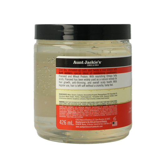 Aunt Jackie's Curl gel flaxseed 426 Gram