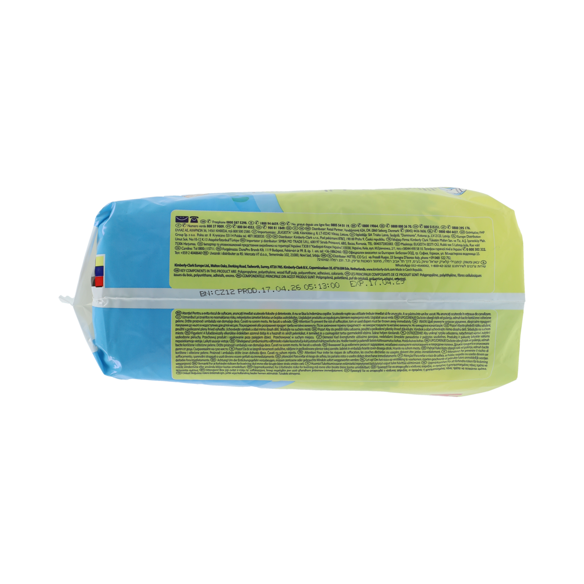 Huggies Little swimmers maat 3-4 7-15kg 12.00 Stuks