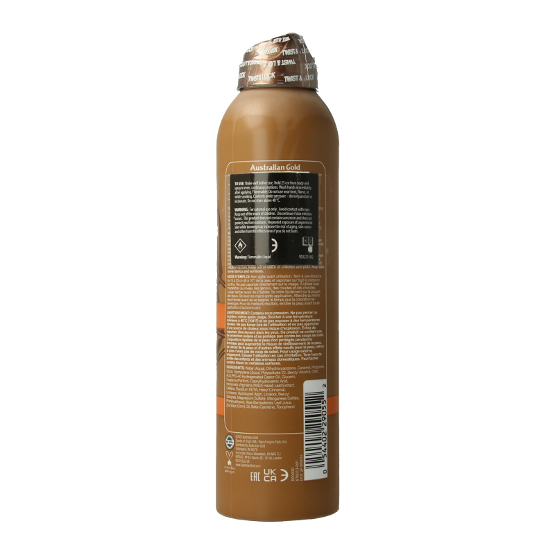 Australian Gold Instant sunless spray  177 Milliliter
