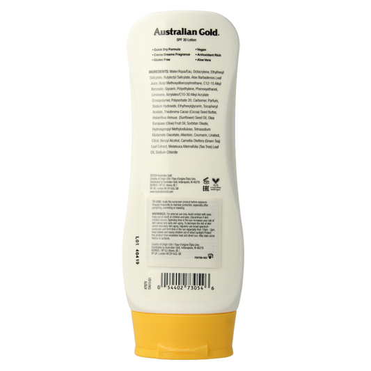 Australian Gold Lotion bronzer SPF30 237 Milliliter