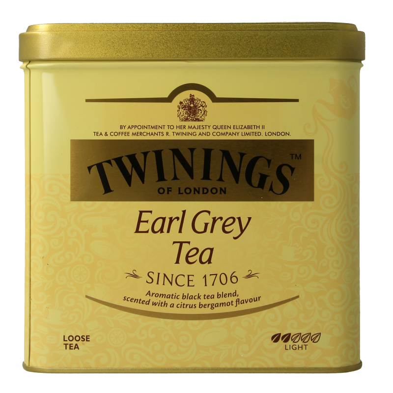 Twinings Earl grey blik 500 Gram