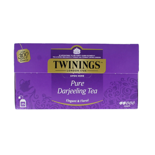 Twinings Darjeeling thee 25 Zakjes