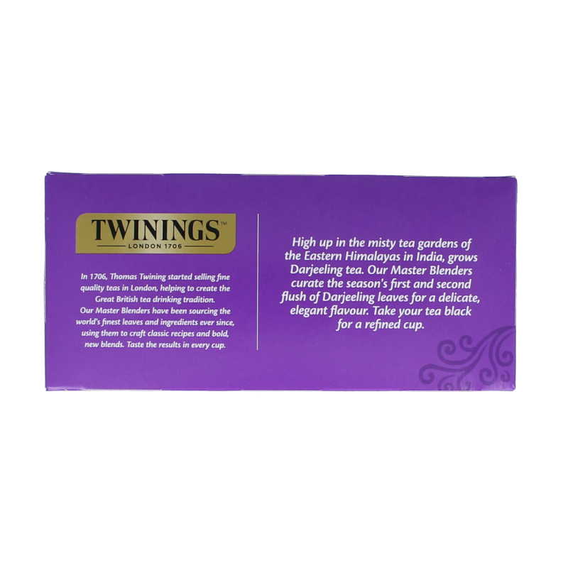 Twinings Darjeeling thee 25 Zakjes