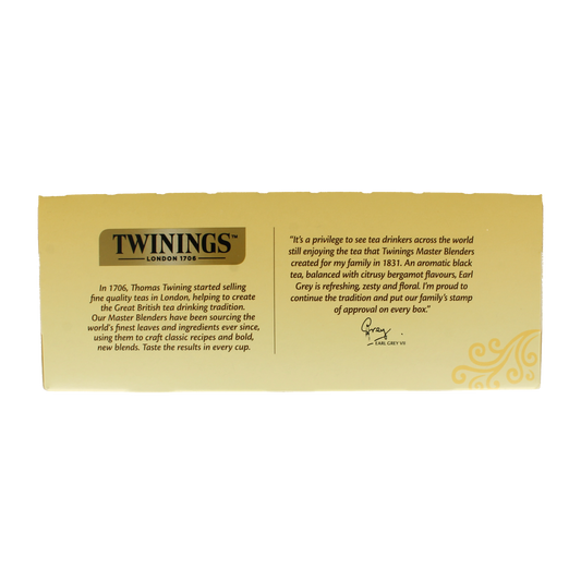 Twinings Earl grey envelop 100.00 Zakjes