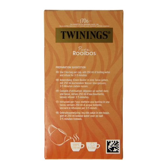 Twinings Rooibos 20.00 Zakjes