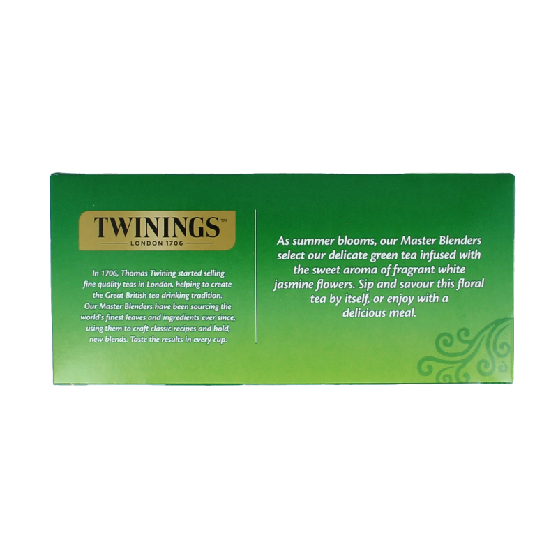 Twinings Groene thee jasmijn 25 Zakjes