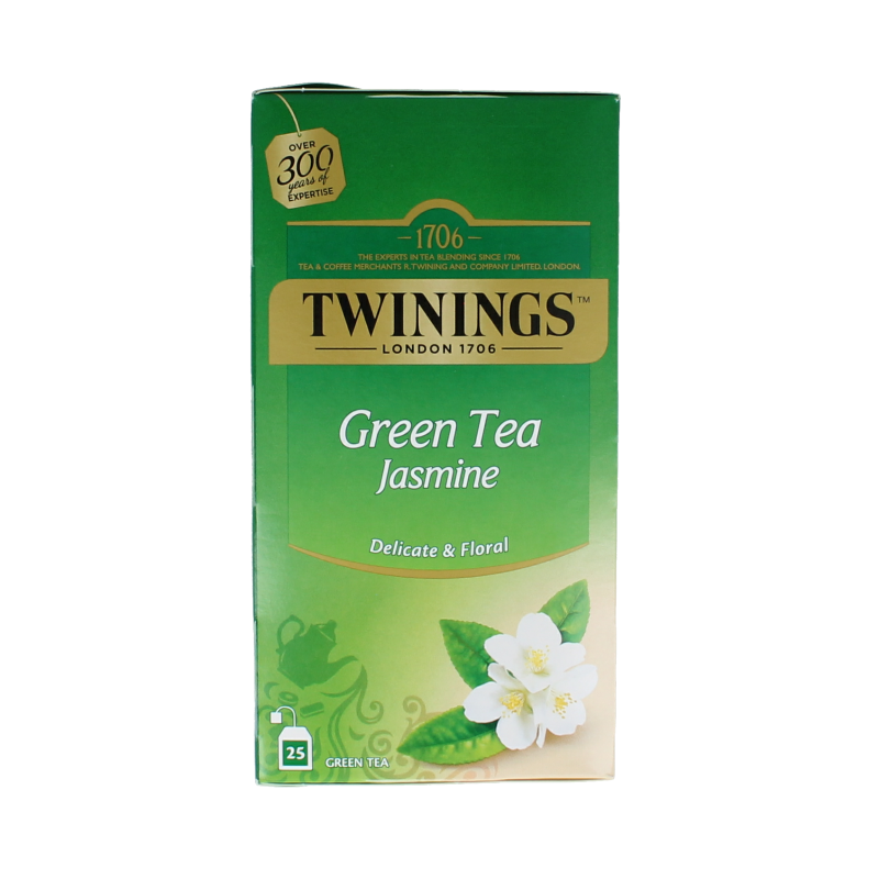 Twinings Groene thee jasmijn 25 Zakjes