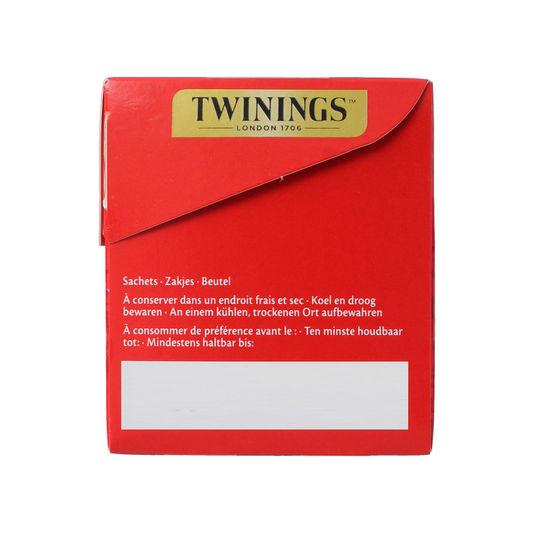 Twinings English breakfast thee envelop zwart 25.00 Zakjes