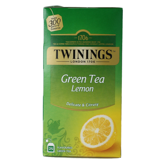 Twinings Groene thee citroen 25 Zakjes