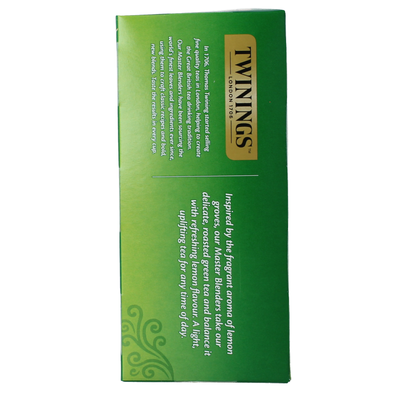 Twinings Groene thee citroen 25 Zakjes