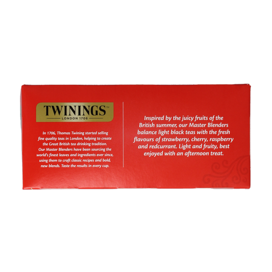 Twinings Red fruits tea 25 Zakjes