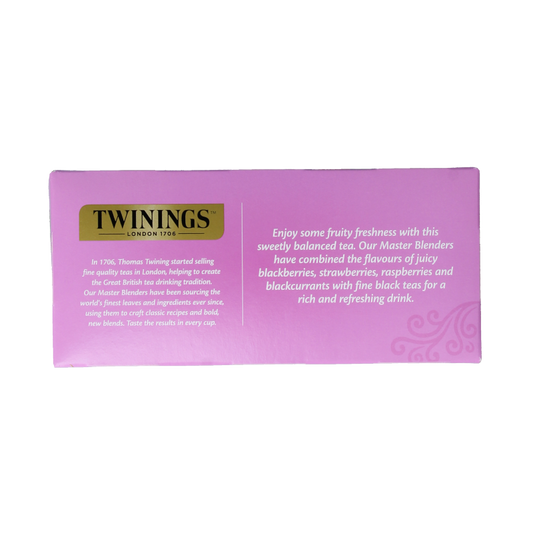 Twinings Wildberry tea 25 Zakjes