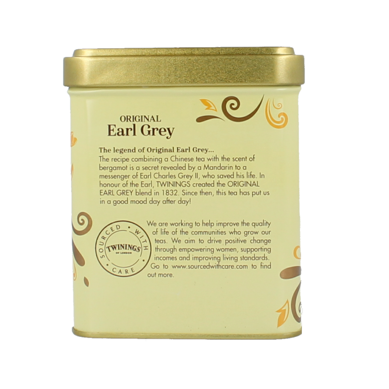 Twinings Earl grey thee blik 200 Gram