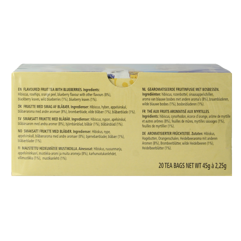 Celestial Season True blueberry herb tea 20 Zakjes