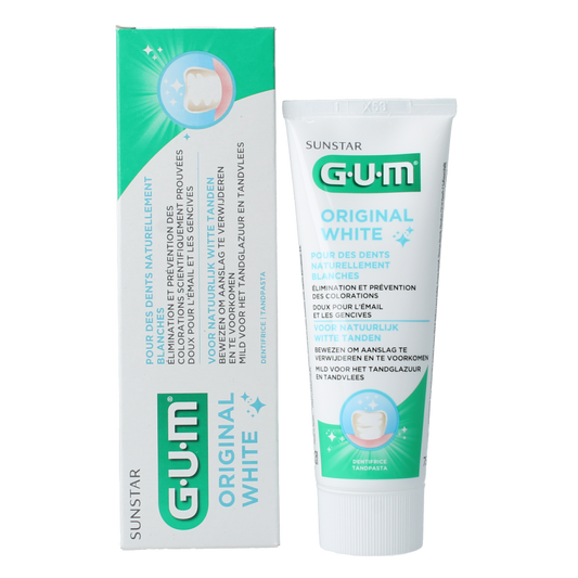 GUM Original white tandpasta 75 Milliliter