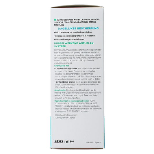 GUM Gingidex mondspoelmiddel 300.00 Milliliter