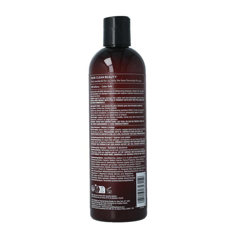 HASK Shampoo moisturizing macadamia oil 355 Milliliter