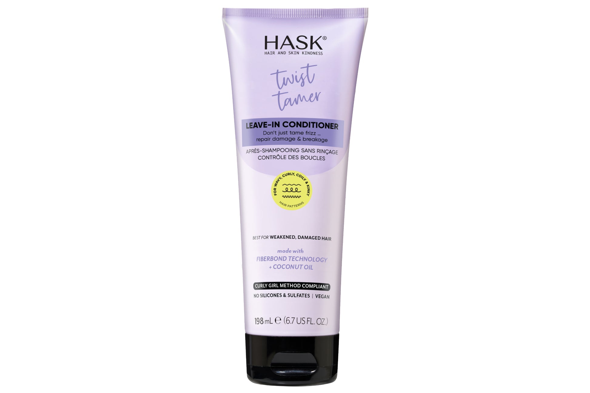 HASK Twist tamer leave-in conditioner 198 Milliliter
