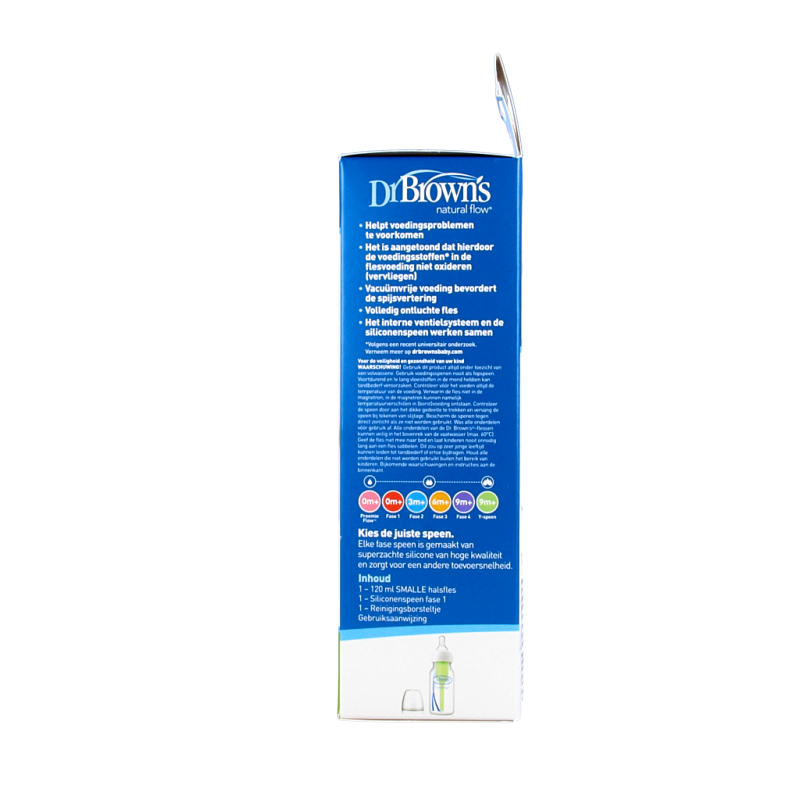 Dr. Brown's Standaardfles 120ml BPA-vrij 1 Stuks