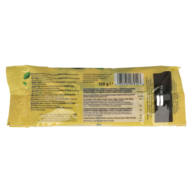 Panda Dropstaaf 4 Stuks