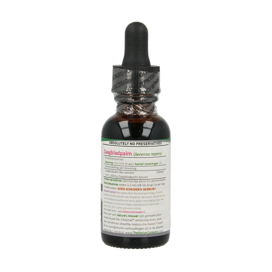 Natures Answer Saw Palmetto extract alcoholvrij 30.00 Milliliter