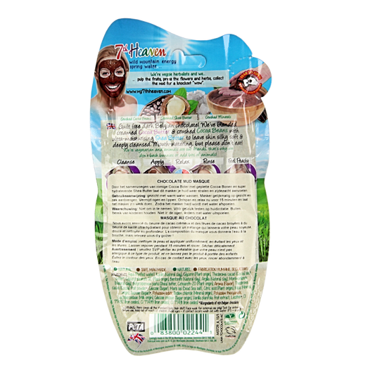 Montagne 7th Heaven gezichtsmasker chocolate mud 20 Gram