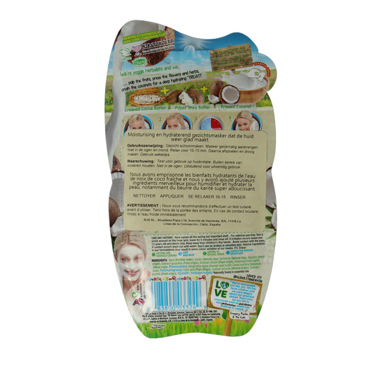 Montagne 7th Heaven gezichtmasker creamy coconut 15.00 Milliliter