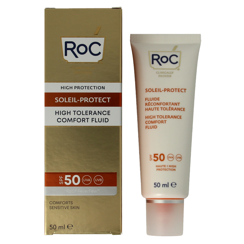 ROC Soleil protect high tolerance fluid SPF50 50 Milliliter