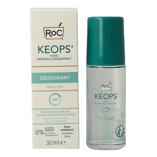 ROC Keops deodorant roll on 30 Milliliter