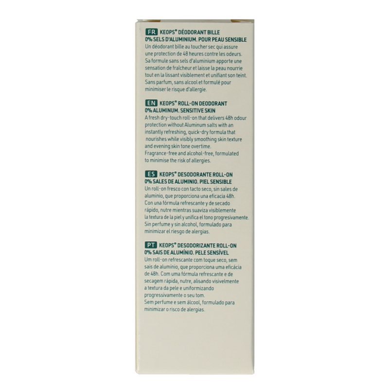 ROC Keops deodorant roll-on 0% aluminium 30 Milliliter