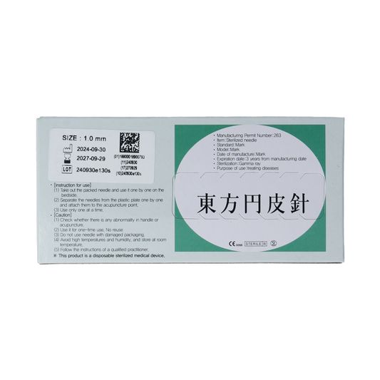 DongBang Oor permanente naalden maat S 0.1mm 100 Stuks