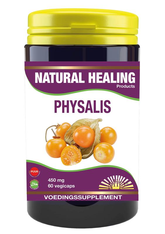 NHP Physalis 500mg puur 60 Vegetarische capsules