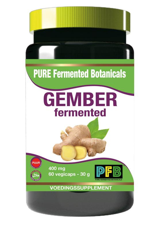 SNP Gember fermented 400mg 60 Vegetarische capsules