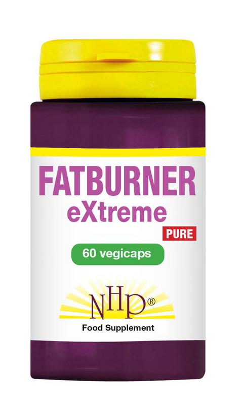 NHP Fatburner extreme vegicaps puur 60.00 Vegetarische capsules