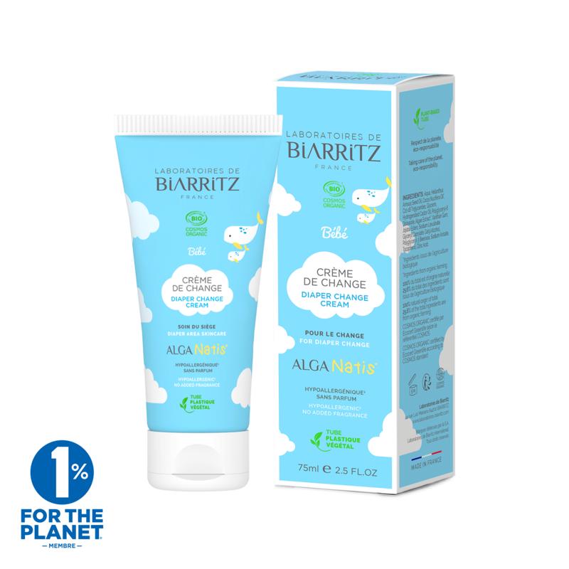 Lab De Biarritz Babycare diaper change cream 75 Milliliter
