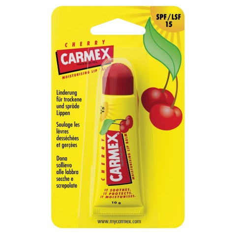 Carmex Lip balm cherry tube 10.00 Gram