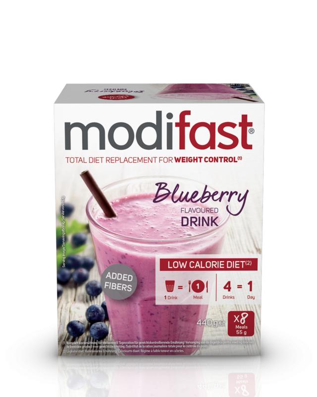 Modifast Intensive milkshake blueberry 440 Gram