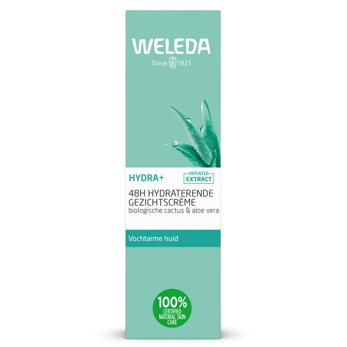 Weleda Hydra+ 48h gezichtscreme hydraterende 30.00 Milliliter