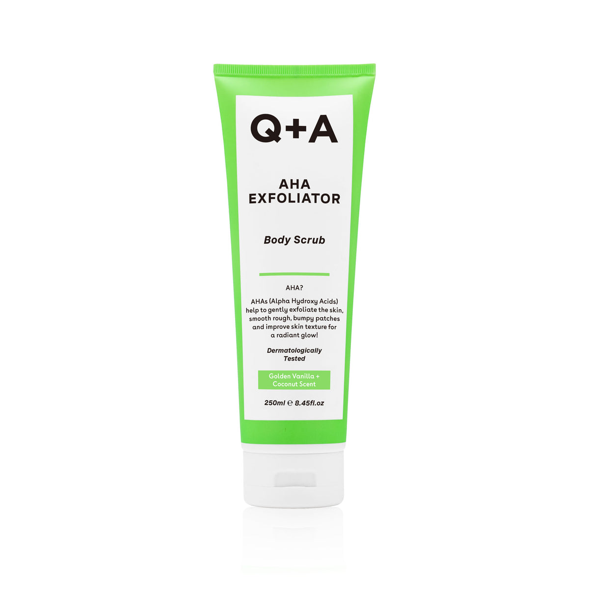 Q+A Bodyscrub aha exfoliator 250.00 Milliliter