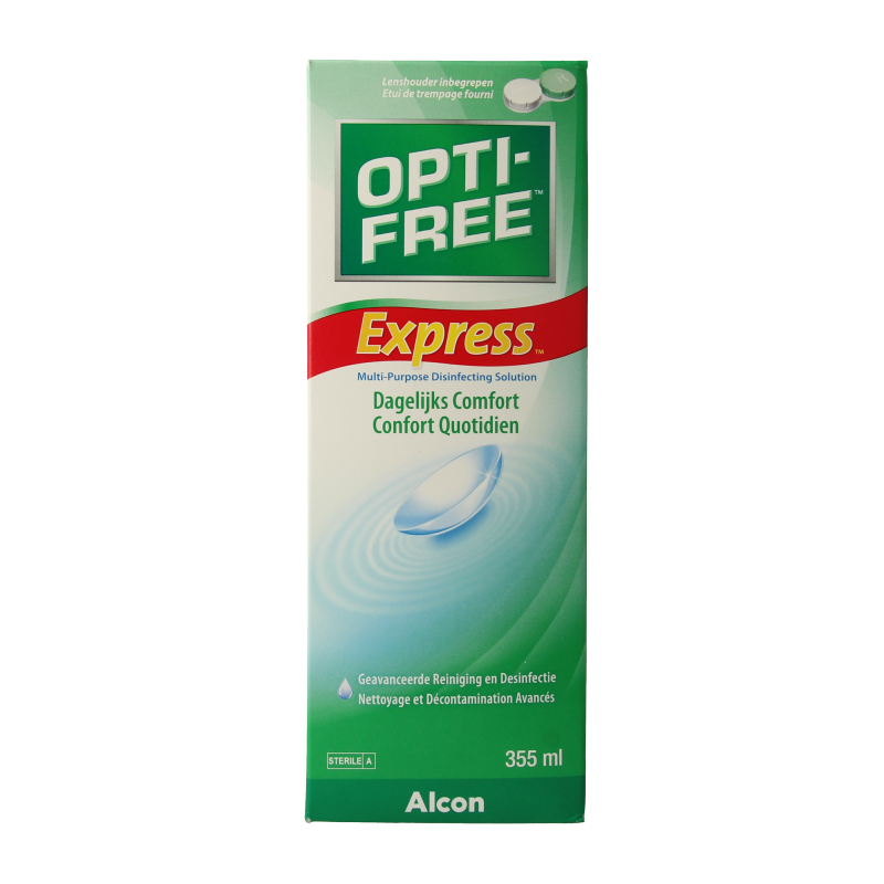 Alcon Optifree express MPDS + lenshouder 355 Milliliter