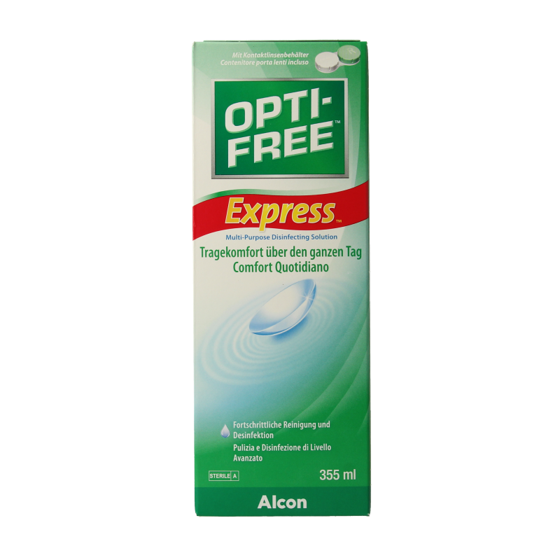 Alcon Optifree express MPDS + lenshouder 355 Milliliter