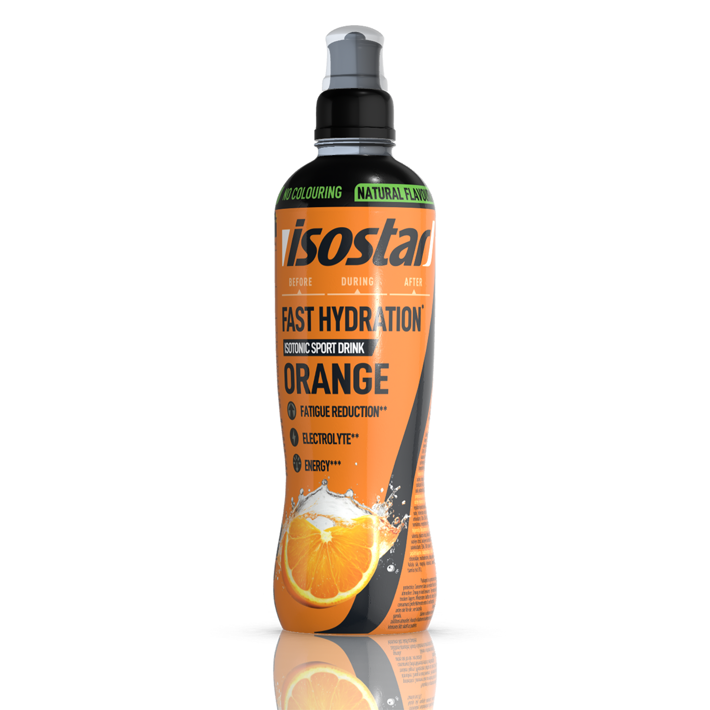 Isostar Fast hydration isotonic sport drink orange 500 Milliliter