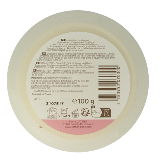Cattier Sheabutter 100.00 Gram