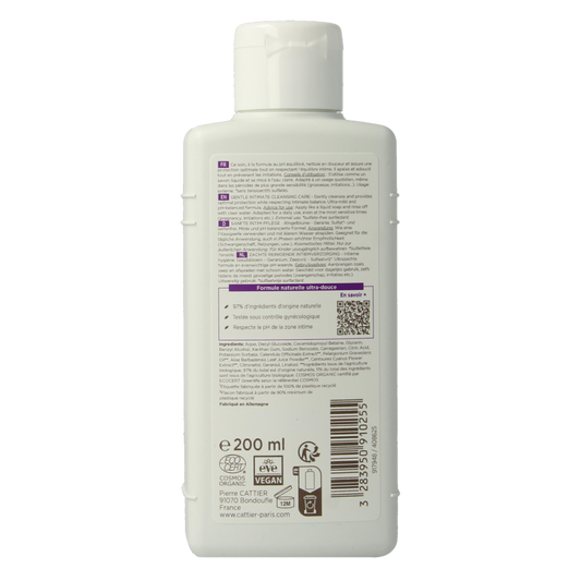 Cattier Gynea intieme hygiene cleansing care 200 Milliliter