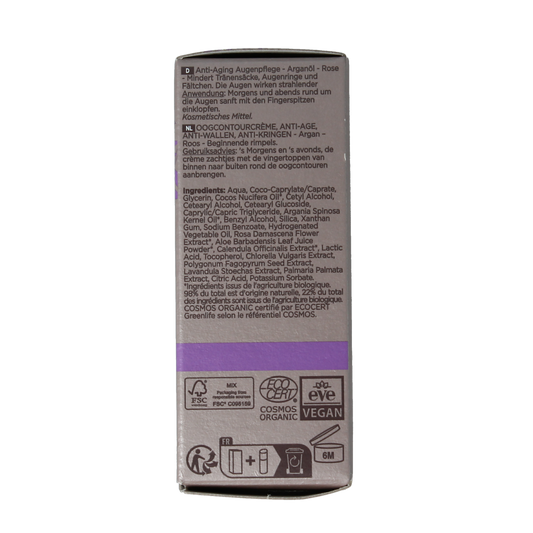 Cattier Oogcreme eclat de rose contour treatment 15.00 Milliliter