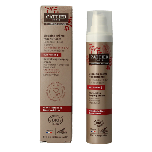 Cattier Nachtcreme revitaliserend 50 Milliliter
