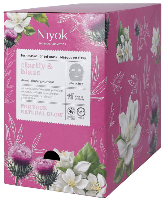 Niyok Sheet mask Clarify & Blaze 10.00 Milliliter